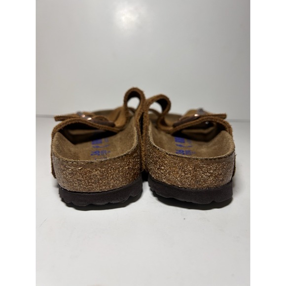 Birkenstock Arizona Mink Suede Leather Soft Footbed Size 36; 230 L5 - Picture 4 of 6